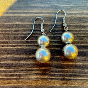 Sterling Silver Ball Earrings